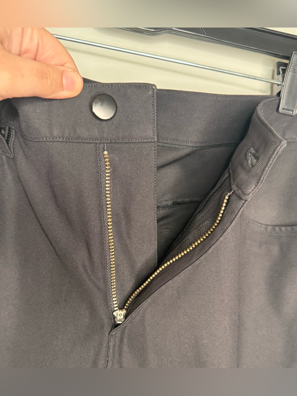 lululemon Athletica Men’s Black ABC Slim Fit Golf Trouser Pants - Size 36 x 38 - Picture 4 of 10